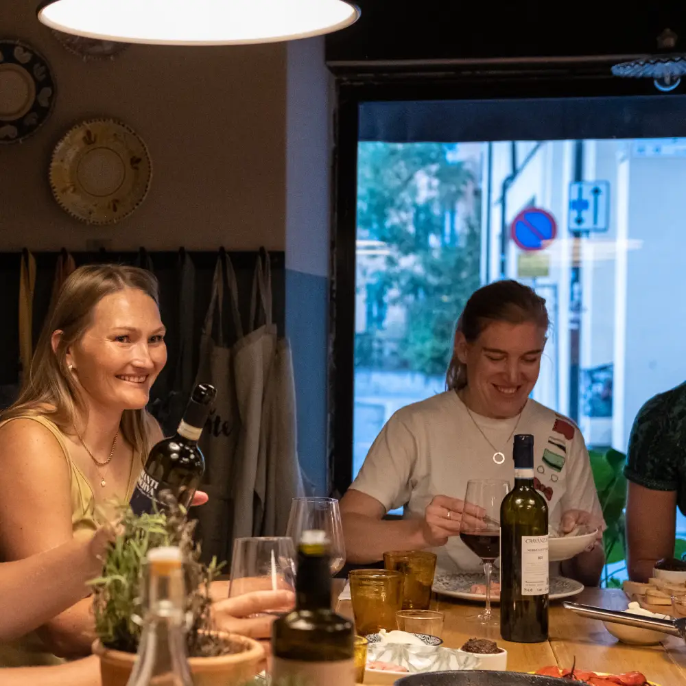 matlagningskväll pastakurs stockholm